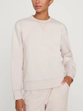 Brochu Walker Mallo Sweatshirt | Size Small | Oyster